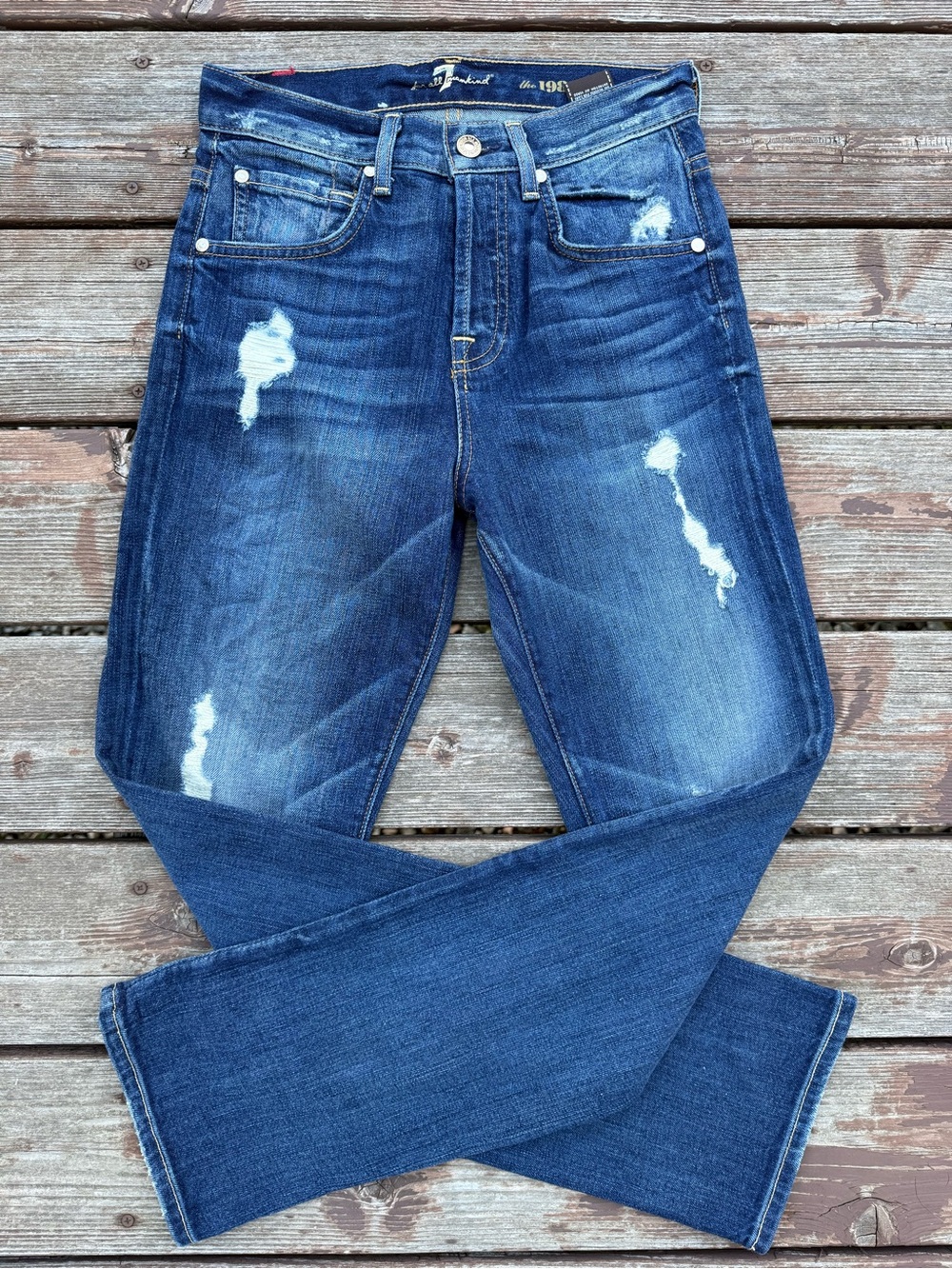 7 For All Mankind the 1984 boyfriend jeans - Picture 2 of 6
